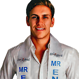 Mr England 2015/2016 - Chris Bramall  - Mr Europe 2016/2017